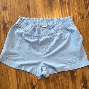 a new day High Waist Blue Shorts Relaxed Fit
